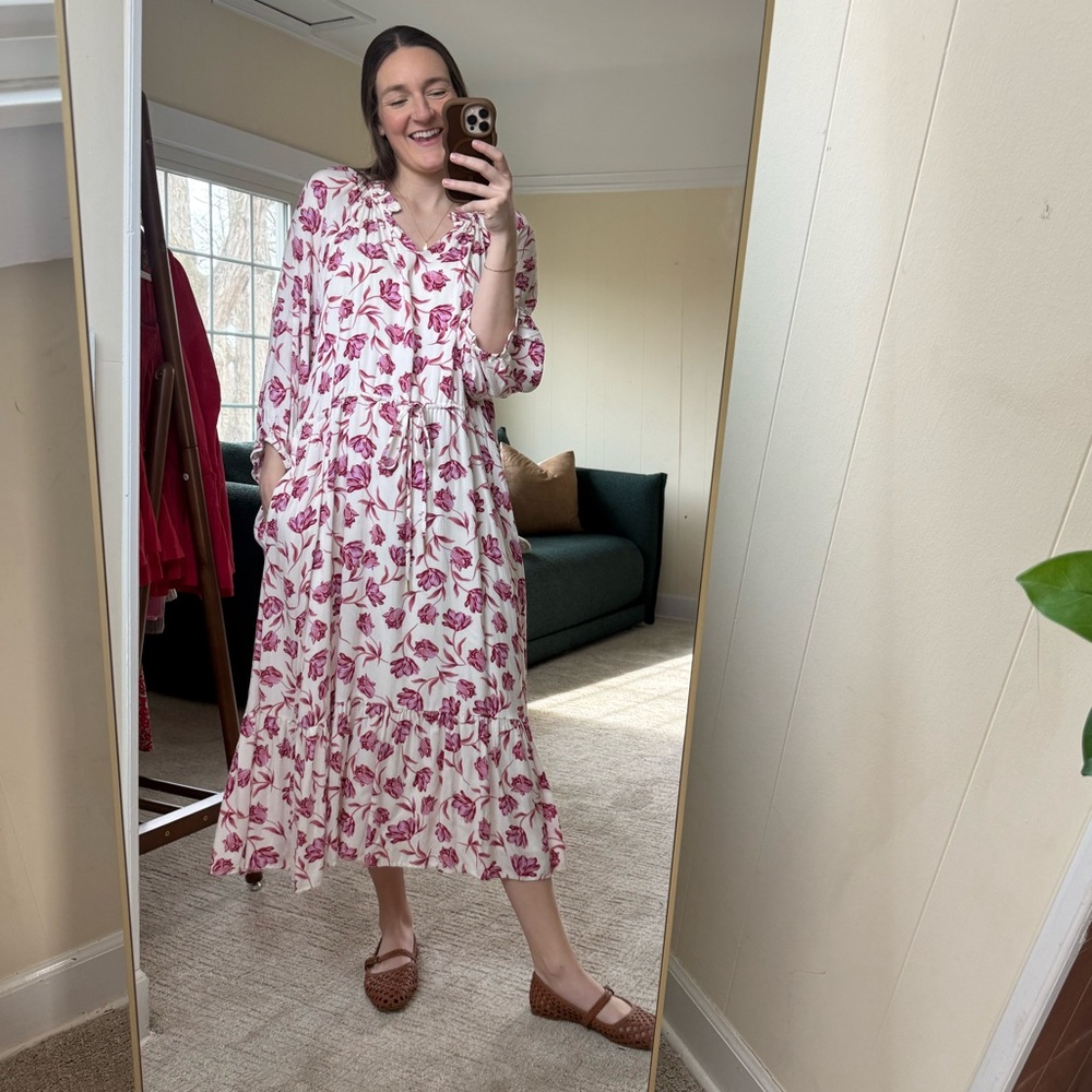 Draper James floral maxi dress xxl